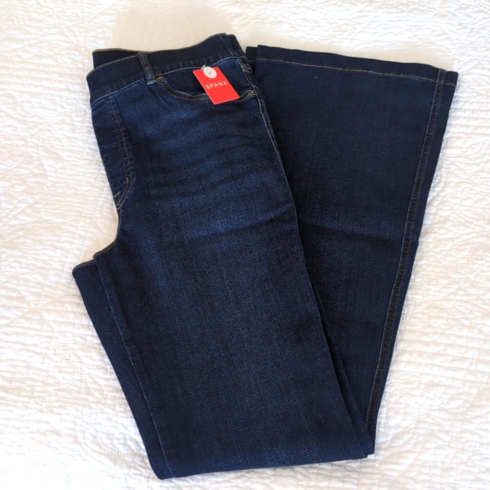 BNWT Spanx tall XL pull-on jeans